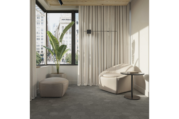 Керамогранит DNA Пьетра Графит/темно-серый 14x16 (0,435)