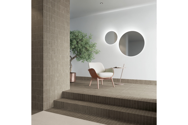 Керамогранит DNA Stone Dust M Grigio 5x15 (66 шт/0,469/0,007 м2)