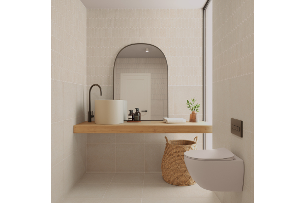 Керамогранит DNA Stone Dust OM Bianco 5x15 (66 шт/0,469/0,007 м2)