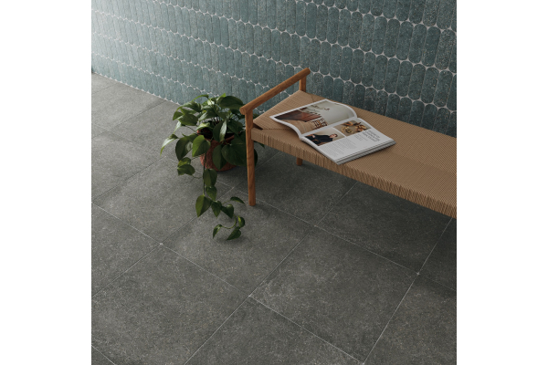 Керамогранит DNA Stone Dust OM Teal 5x15 (66 шт/0,469/0,007 м2)