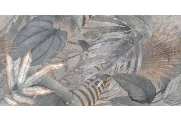 Керамогранит Delacora Bahamas Floristry Dark 60x120 (1,44) D120240G