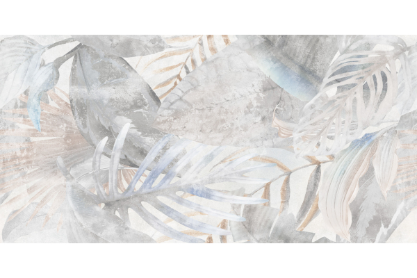 Керамогранит Delacora Bahamas Floristry Light 60x120 (1,44) D120241G