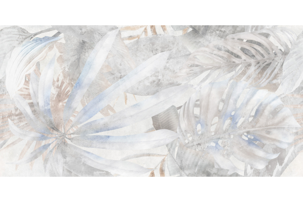 Керамогранит Delacora Bahamas Floristry Light 60x120 (1,44) D120241G
