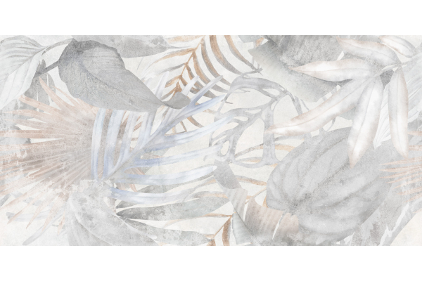 Керамогранит Delacora Bahamas Floristry Light 60x120 (1,44) D120241G