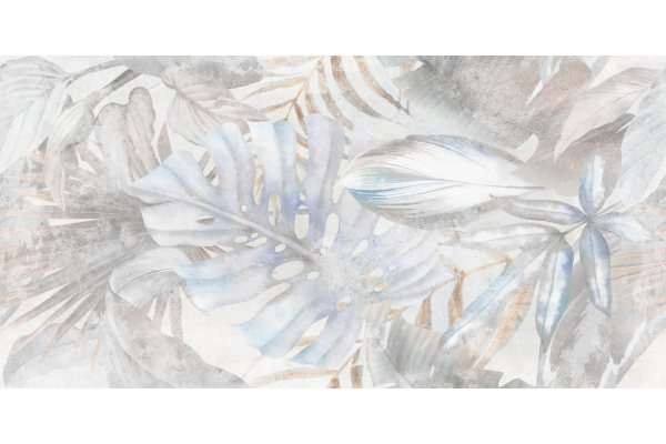 Керамогранит Delacora Bahamas Floristry Light 60x120 (1,44) D120241G