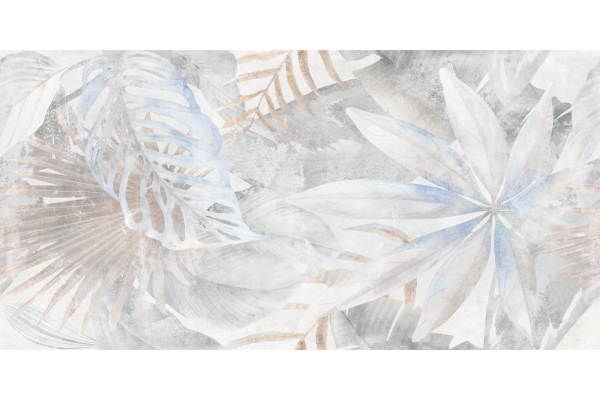 Керамогранит Delacora Bahamas Floristry Light 60x120 (1,44) D120241G