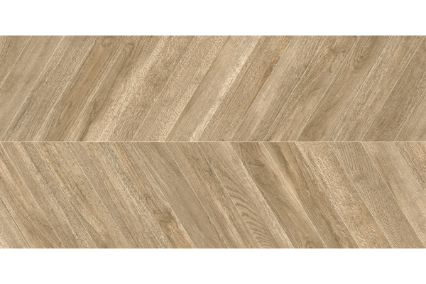 Керамогранит Delacora Walnut Chevron Light 60x120 (1,44) D120251M