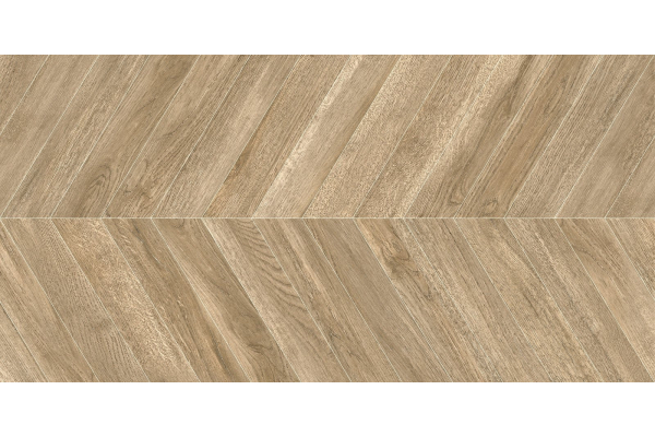 Керамогранит Delacora Walnut Chevron Light 60x120 (1,44) D120251M