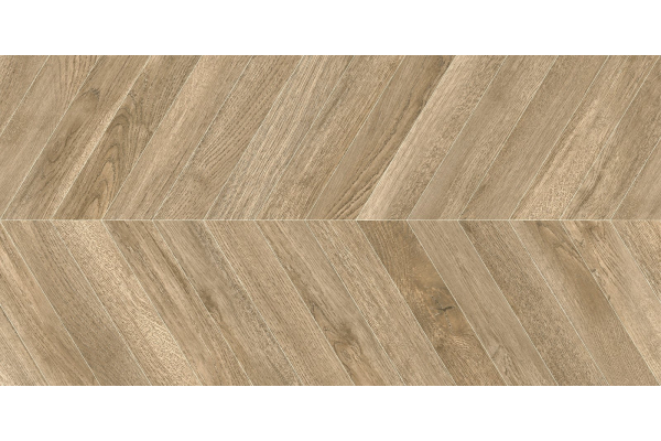 Керамогранит Delacora Walnut Chevron Light 60x120 (1,44) D120251M