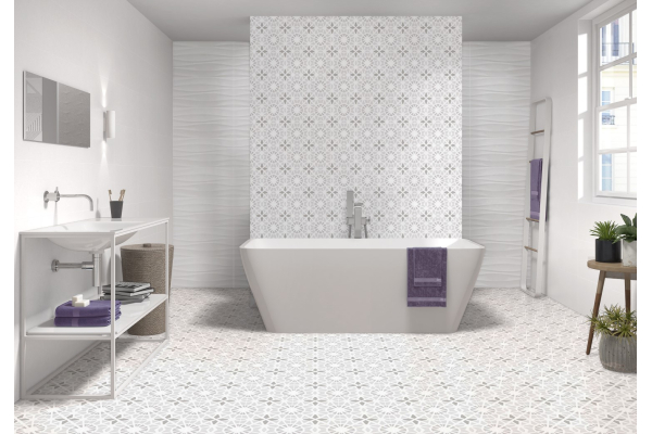 Напольная плитка Dual Gres Adele Cloud Grey 45x45