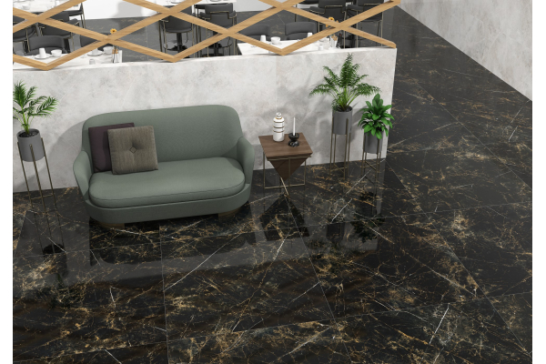 Керамогранит Eco Ceramic Verdi Negro 60x120