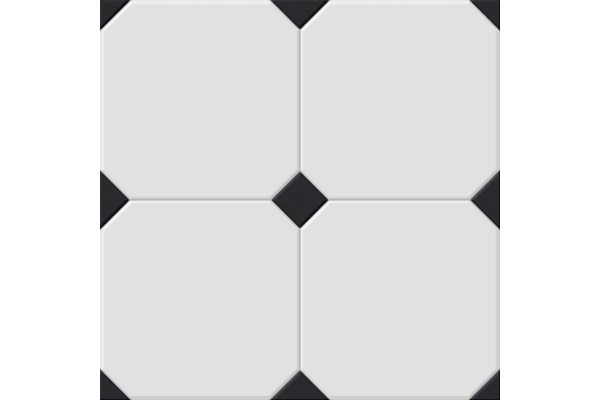 Керамогранит El Molino Betera Black-White 58x58 (1,00)