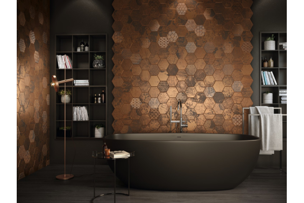 Керамогранит El Molino Hive Bronce 45,5x90