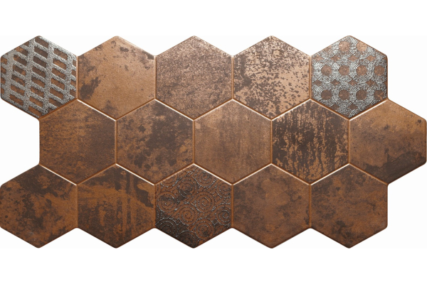 Керамогранит El Molino Hive Cobre 45,5x90