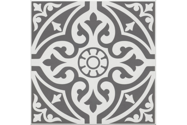 Керамогранит Kale GS-D4878 Ornament Classic Black 33x33