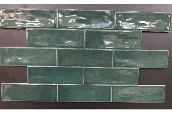 Керамогранит Monopole Артисан бирюзовый 5x15 (60 шт/0,45/0,0075 м2)