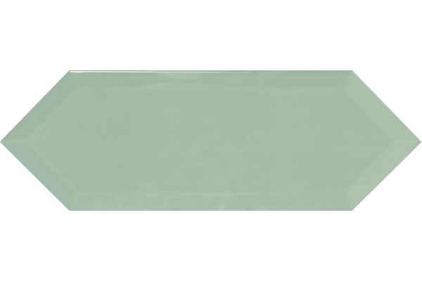 Плитка Monopole Cupidon Light Green Brillo Bisel 10х30