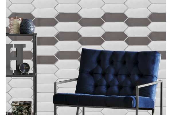 Плитка Monopole Cupidon Light Grey Brillo Bisel 10х30