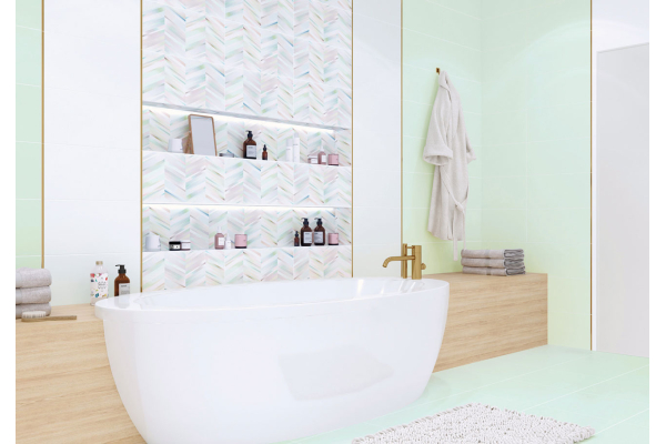 Плитка настенная New Trend Candy Terrazo 24,9х50