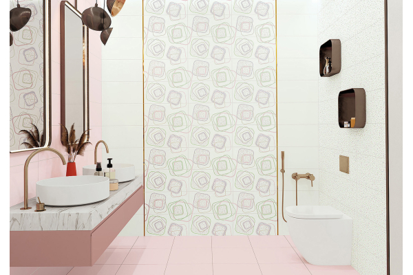 Плитка настенная New Trend Candy Terrazo 24,9х50