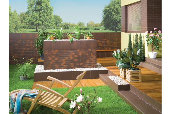 Капинос угловой Opoczno Shadow brown 3-d R 33х33