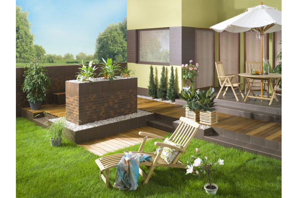 Капинос угловой Opoczno Shadow brown 3-d R 33х33