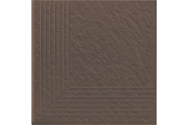 Ступень угловая Simple brown 3-d R 30х30 (0,90) 
