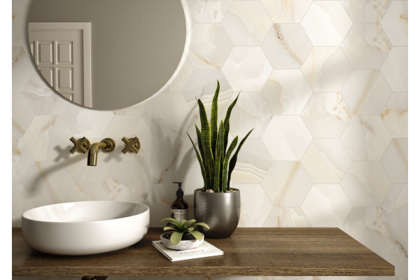 Керамогранит Oset Onyx Nature Hex 20х24