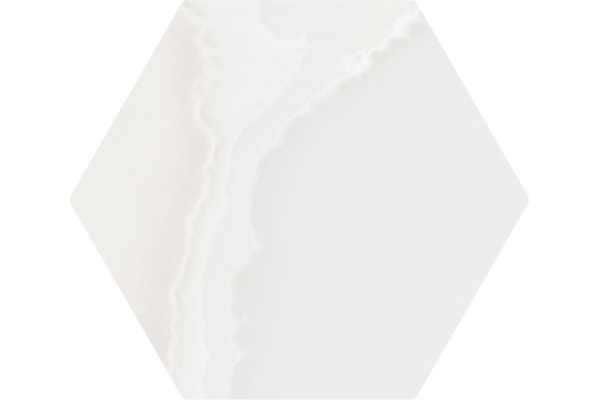 Керамогранит Oset Onyx White Hex 20х24