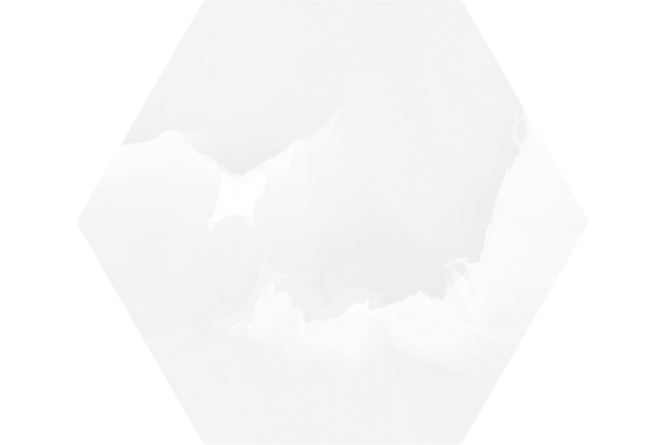 Керамогранит Oset Onyx White Hex 20х24