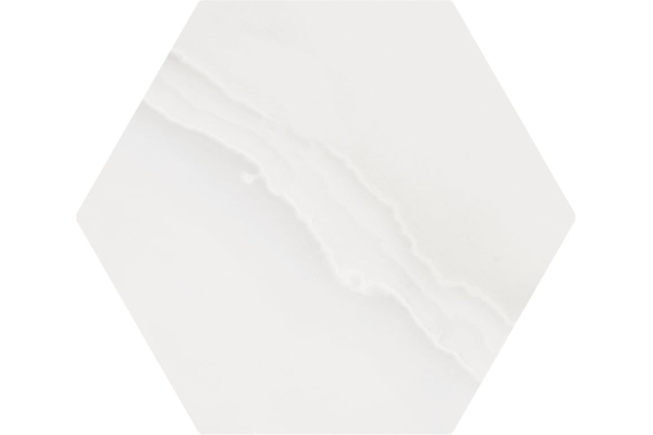 Керамогранит Oset Onyx White Hex 20х24