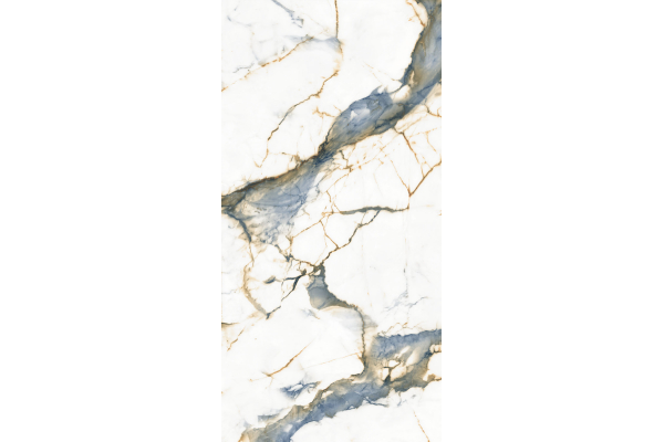 Керамогранит Realistik Andes Blanco Gold Blue carving 60x120