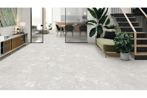 Керамогранит Realistik Лондон белый матовый карвинг 60x60 (1,44)