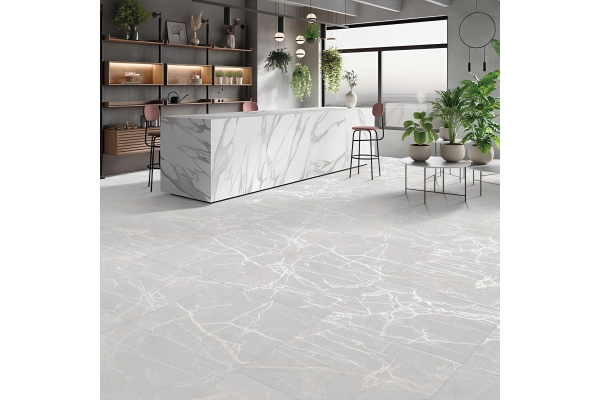 Керамогранит Realistik Мия белый матовый карвинг 60x60 (1,44)