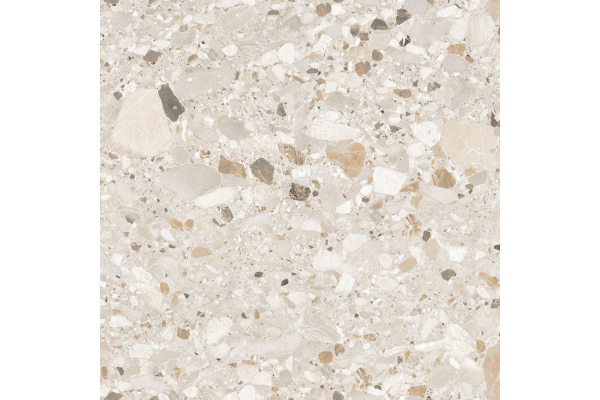 Керамогранит Realistik Terazzo Crema Carving 60x60 (1,44)
