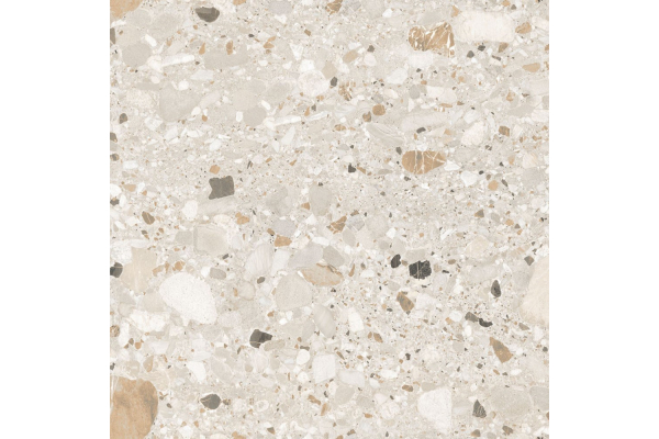 Керамогранит Realistik Terazzo Crema Carving 60x60 (1,44)