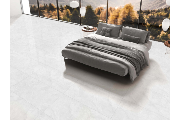 Керамогранит Realistik Торино Кросскат белый полированный 60x120 (1,44)