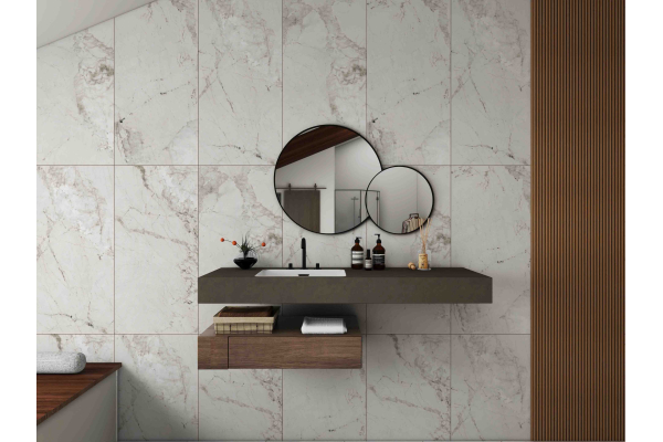 Керамогранит Realistik Велоза белый двойная цифровая печать матовый 60x120 (1,44)