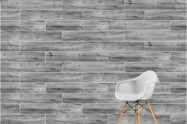 Керамогранит Vitra Аспенвуд Серый МатR10A 20x120 (1,44)