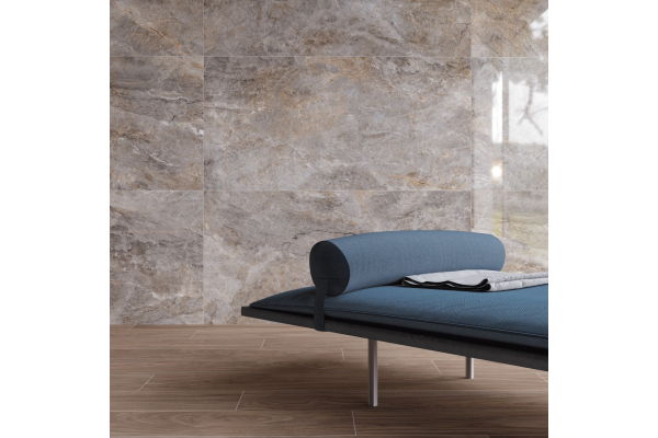 Керамогранит Vitra Marble-X Бреча Капрайа Белый Лаппато Рект 60x60 (1,44)