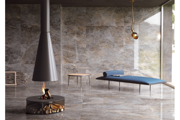 Керамогранит Vitra Marble-X Бреча Капрайа Белый Лаппато Рект 60x60 (1,44)