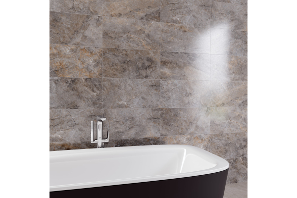 Керамогранит Vitra Marble-X Бреча Капрайа Белый Лаппато Рект 60x60 (1,44)