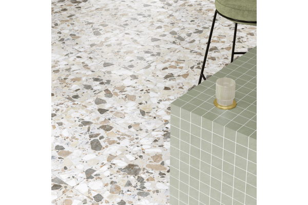 Керамогранит Vitra Marble-X декорТерраццо LPR 60X60 (1,44)