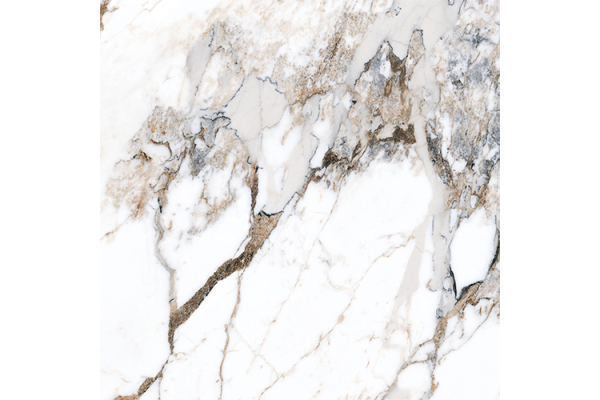 Керамогранит Marble-X Бреча Капрайа Белый Лаппато Рект 60x60 (1,44)