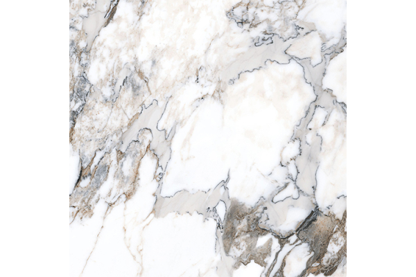 Керамогранит Marble-X Бреча Капрайа Белый Лаппато Рект 60x60 (1,44)