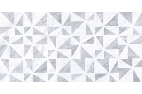 Декор Vitra Marmori 3D Каррара белый 30x60