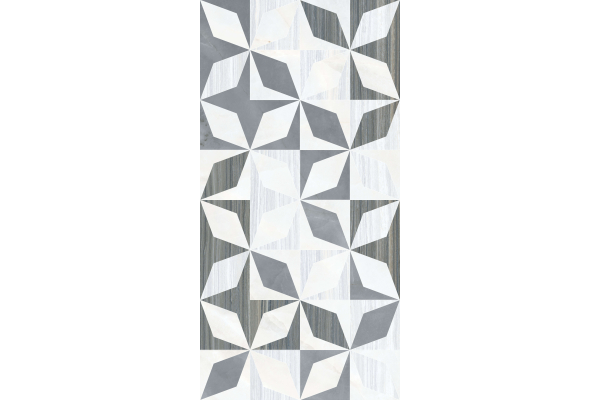 Декор Vitra Nuvola Serpeggiante геометрический холодный 30x60