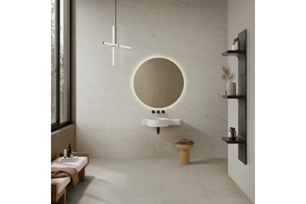 Керамогранит Vitra SilkMarble Марфим Кремовый МатR9 60x120 (1,44)