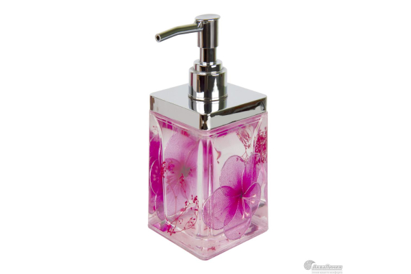 Дозатор для жидкого мыла АкваЛиния Розовые цветы