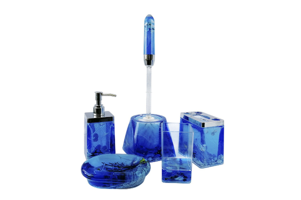 Дозатор для жидкого мыла АкваЛиния Синие ракушки